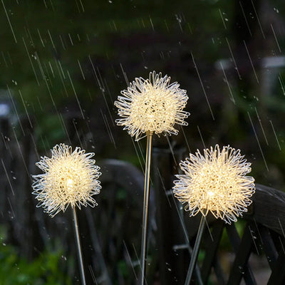 Solar-Löwenzahn-Gartenleuchte - Elegante Außenbeleuchtung