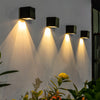 SolarGlow - Solarbetriebene LED-Außenwandleuchte
