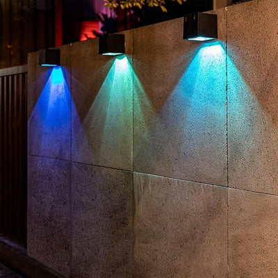 SolarGlow - Solarbetriebene LED-Außenwandleuchte
