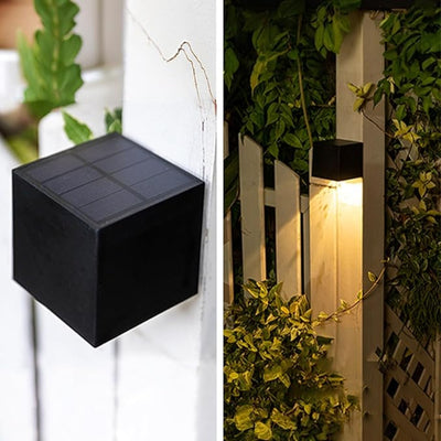 SolarGlow - Solarbetriebene LED-Außenwandleuchte