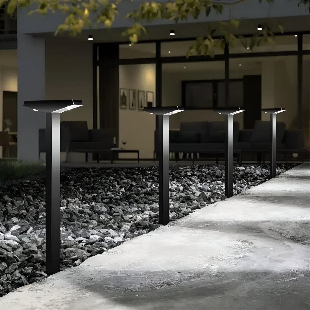 SolaraPath - Solar-Wegeleuchten für den Außenbereich mit doppeltem Lichtschein