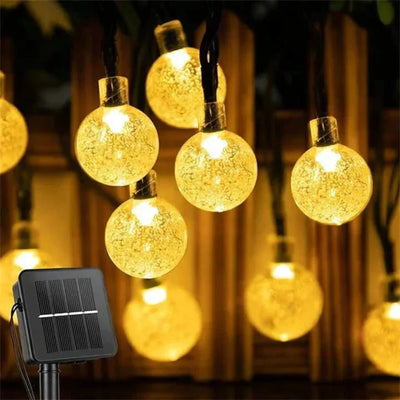 Solaria - Wasserdichte Solar-LED-Lichterkette für den Außenbereich