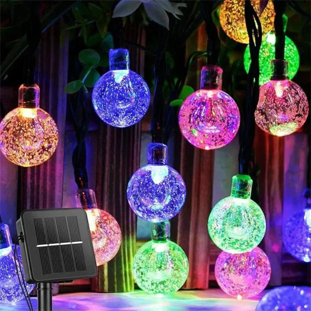 Solaria - Wasserdichte Solar-LED-Lichterkette für den Außenbereich