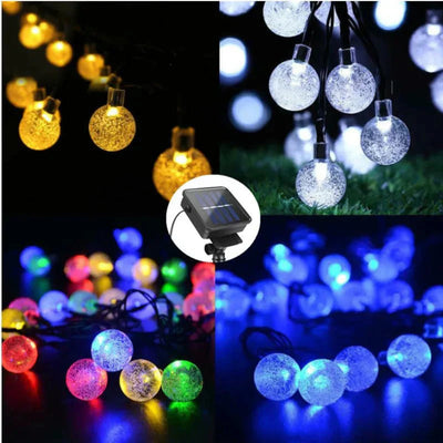 Solaria - Wasserdichte Solar-LED-Lichterkette für den Außenbereich