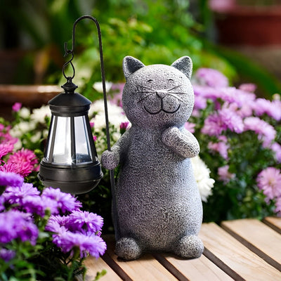 Solucat - Solar Garten Katzenlampe