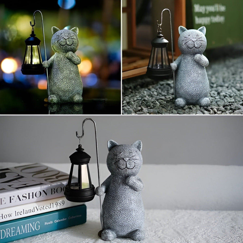Solucat - Solar Garten Katzenlampe