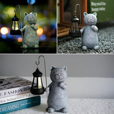 Solucat - Solar Garten Katzenlampe