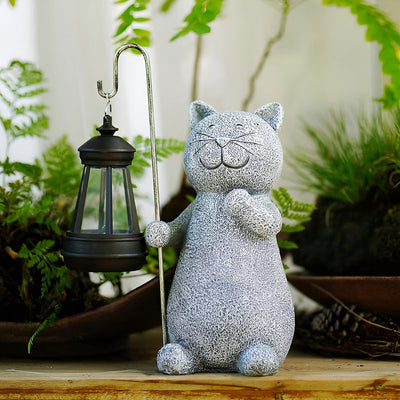 Solucat - Solar Garten Katzenlampe