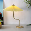 Solveta - Retro Faltenschirm Tischlampe
