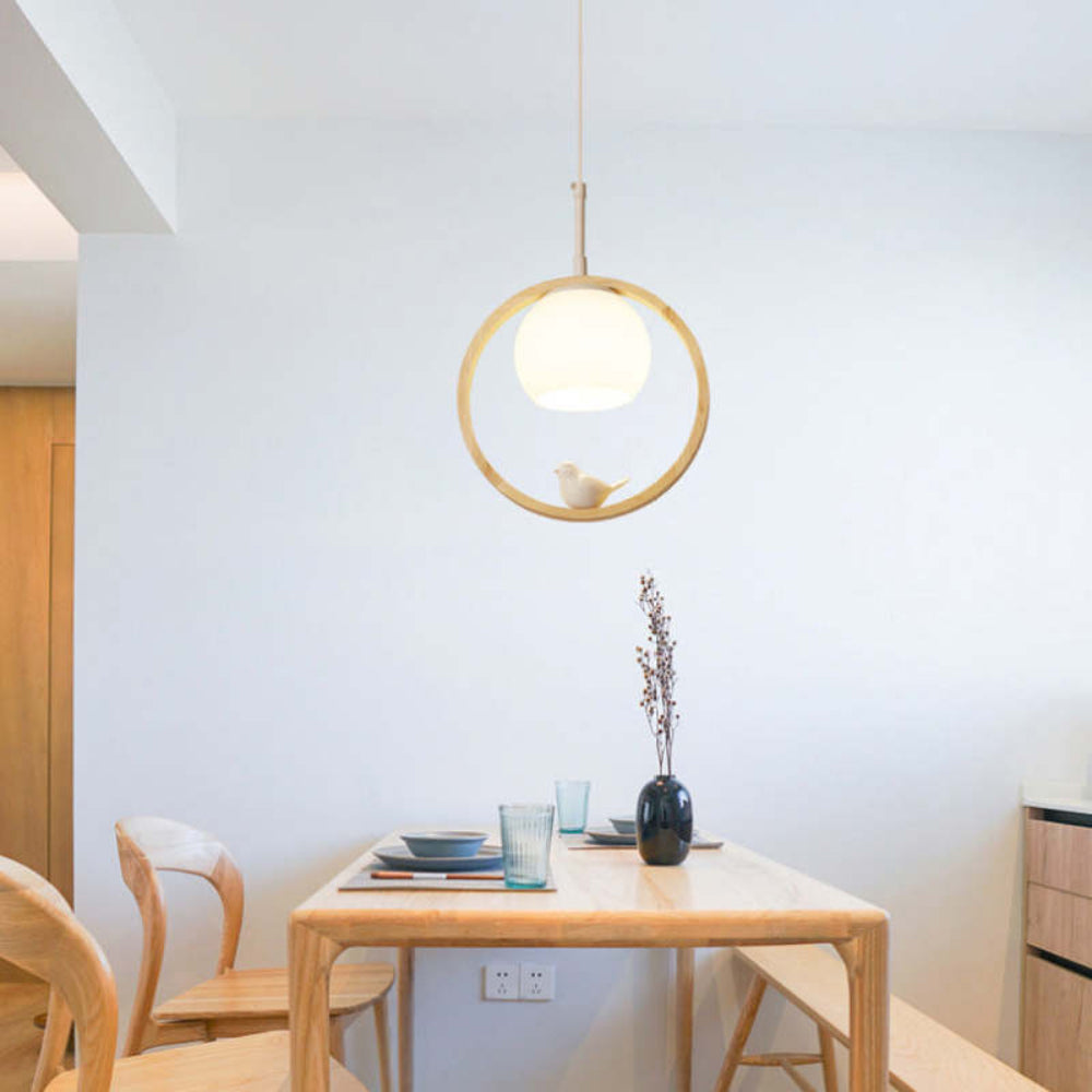 Sora – Elegante, von Vögeln inspirierte Hängelampe