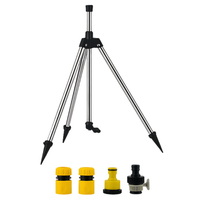 SpinSpray - 360° Rotations-Gartenregner mit verstellbarem Stativ