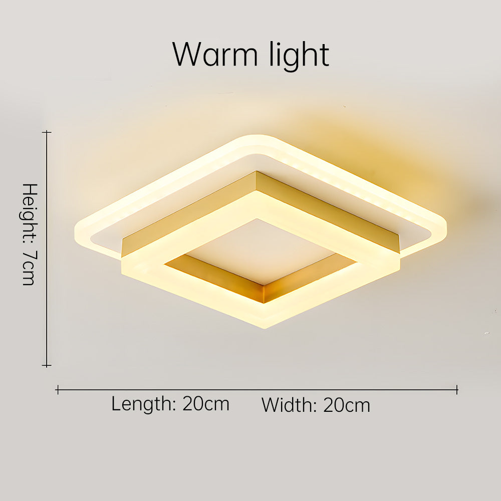 Squaro - Quadratische LED-Deckenleuchte