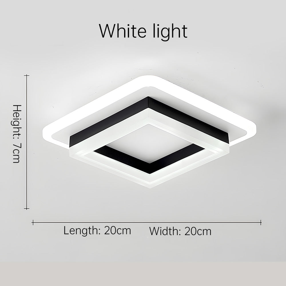 Squaro - Quadratische LED-Deckenleuchte