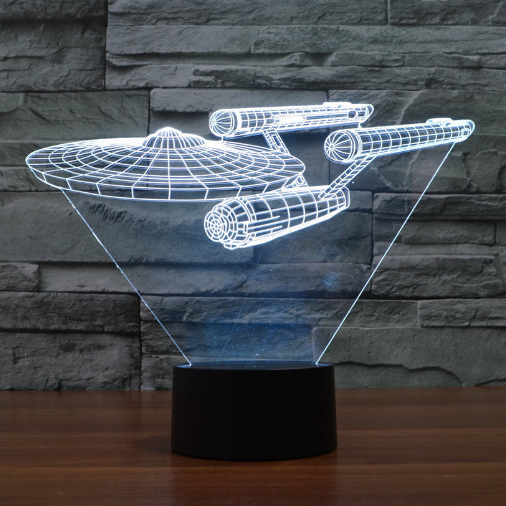 Starbeam - Star Trek 3D Enterprise Illusionslampe