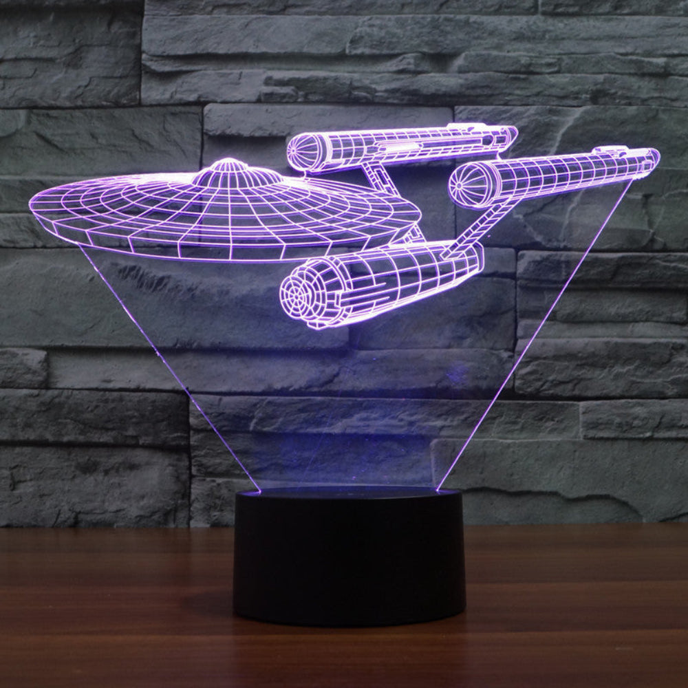 Starbeam - Star Trek 3D Enterprise Illusionslampe