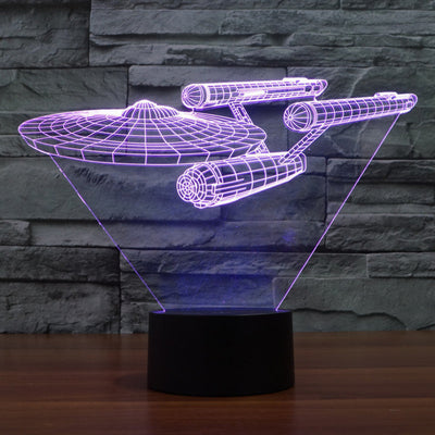 Starbeam - Star Trek 3D Enterprise Illusionslampe