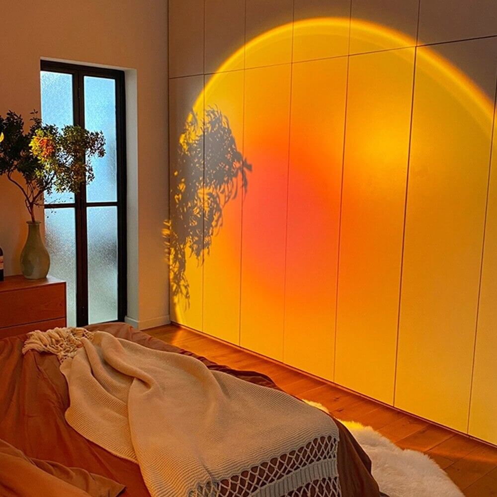 Sundra - Sonnenuntergang Projektionslampe mit Golden Hour Glow