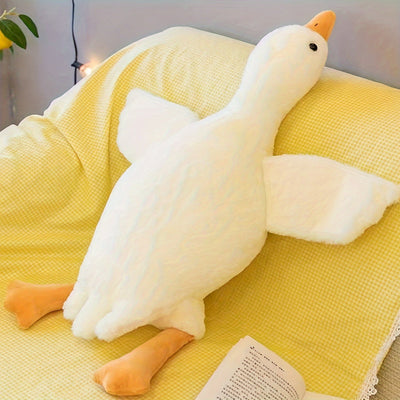 SwanHug - Weiche Plüsch-Kuschel-Ente für Kinder