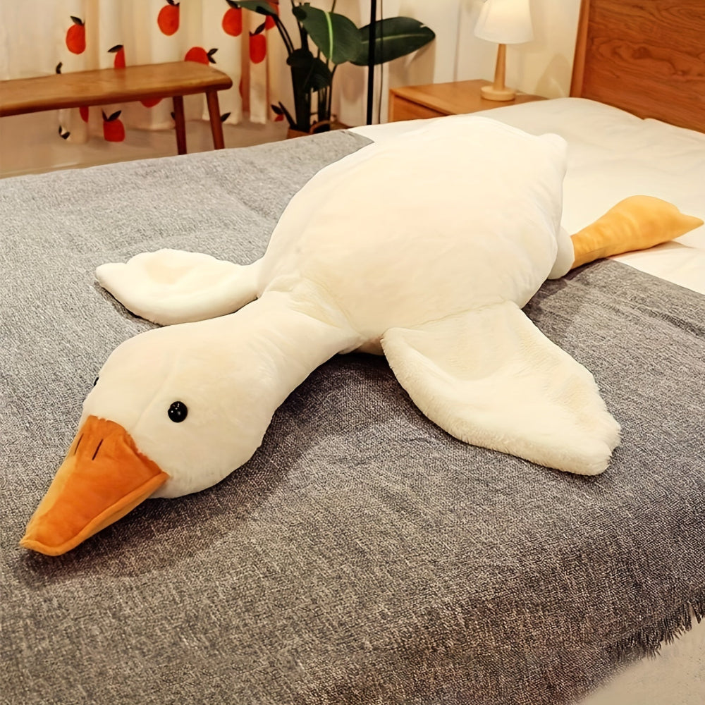 SwanHug - Weiche Plüsch-Kuschel-Ente für Kinder