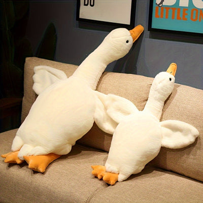SwanHug - Weiche Plüsch-Kuschel-Ente für Kinder