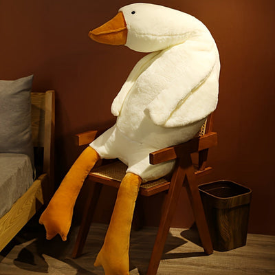 SwanHug - Weiche Plüsch-Kuschel-Ente für Kinder
