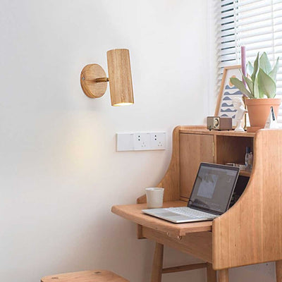 Sylendo - Wand- und Decken-LED-Strahler aus nordischem Holz