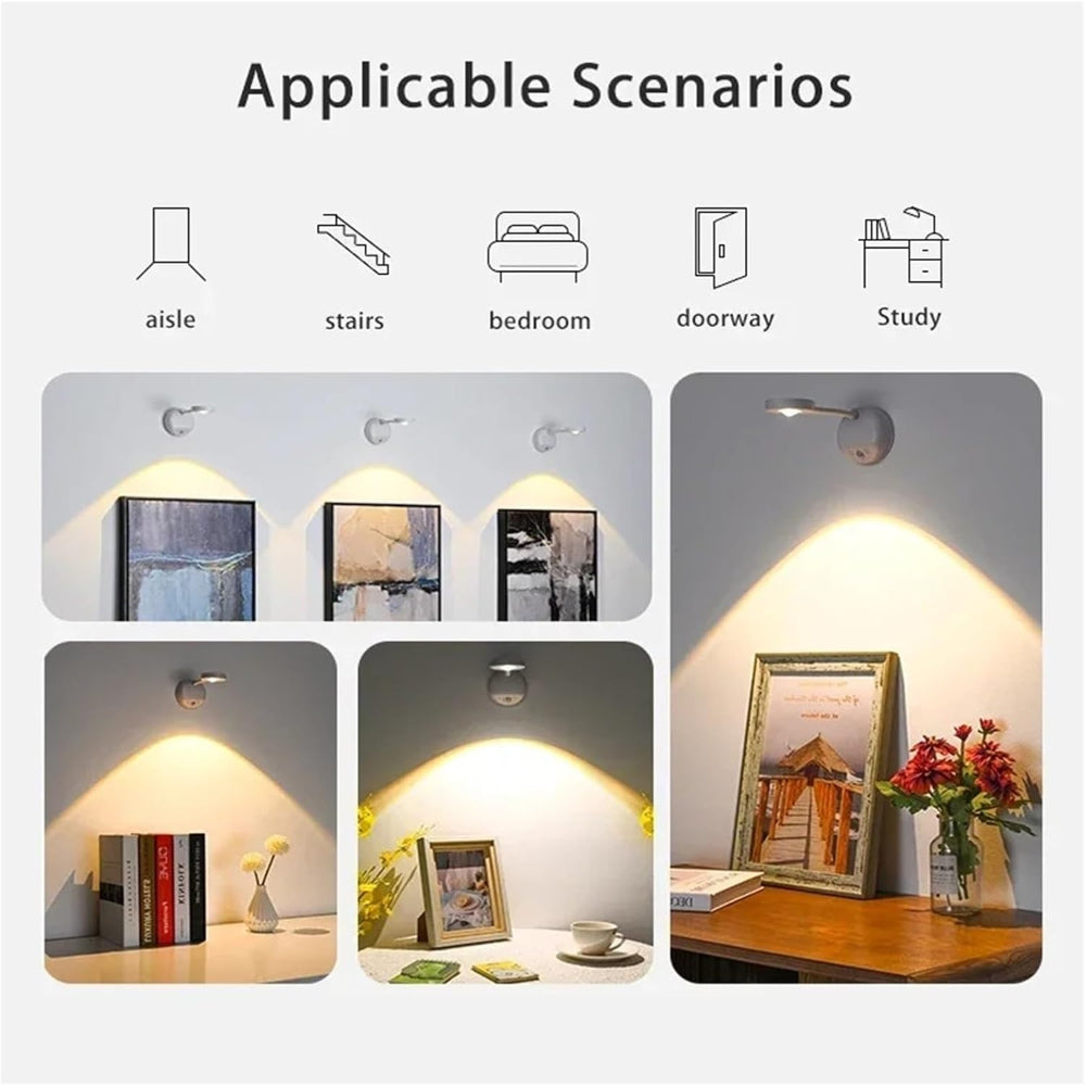Tageslicht-Wandleuchte mit Bewegungssensor - Modern & Minimal