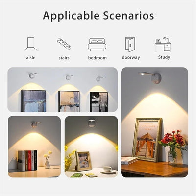 Tageslicht-Wandleuchte mit Bewegungssensor - Modern & Minimal