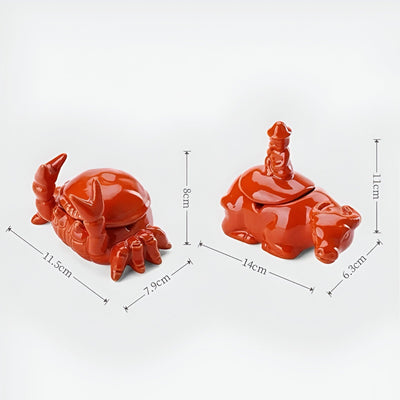 Tangxie - Aschenbecher Orientalische Krabbe