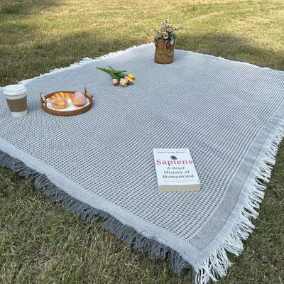 Tasselora - Boho-Picknick-Decke
