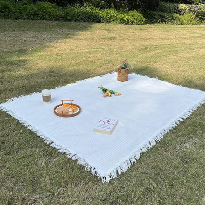 Tasselora - Boho-Picknick-Decke