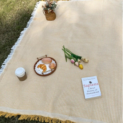 Tasselora - Boho-Picknick-Decke