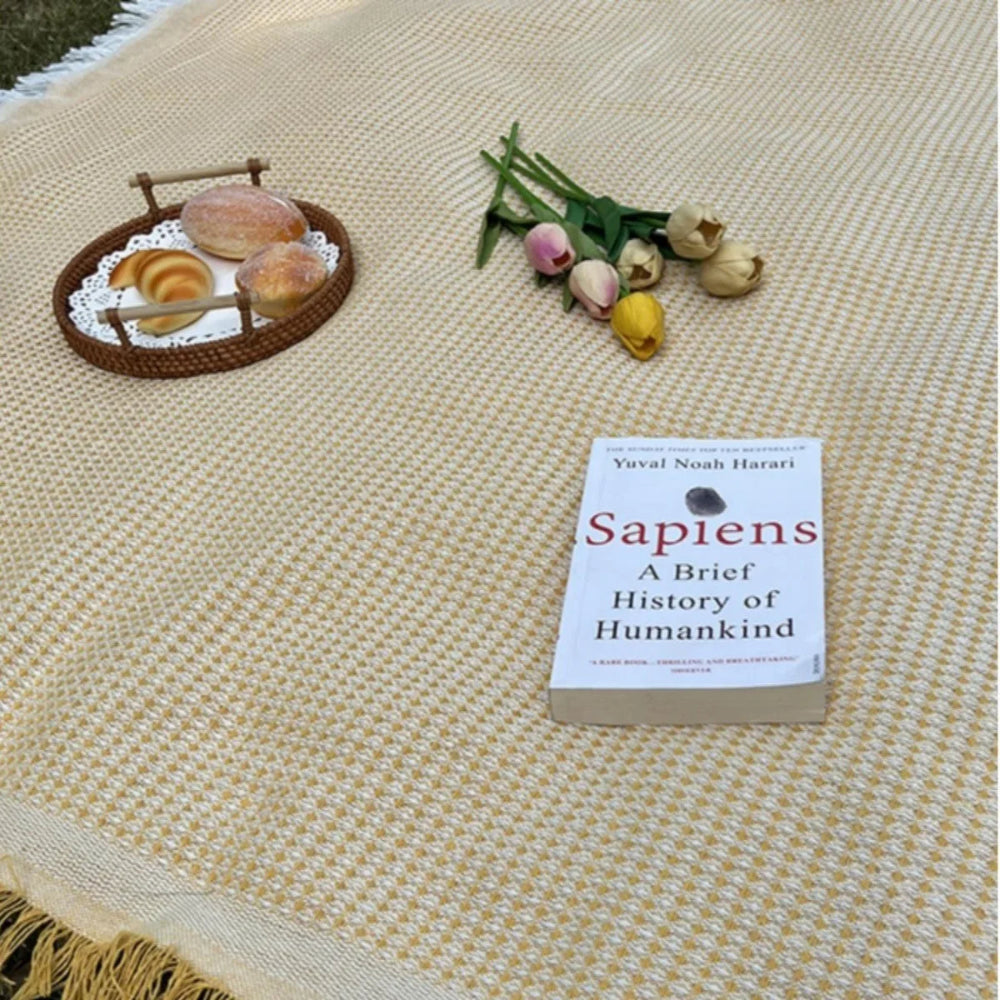 Tasselora - Boho-Picknick-Decke
