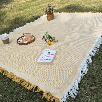 Tasselora - Boho-Picknick-Decke