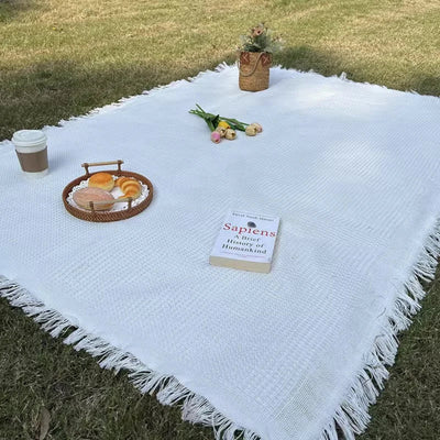 Tasselora - Boho-Picknick-Decke