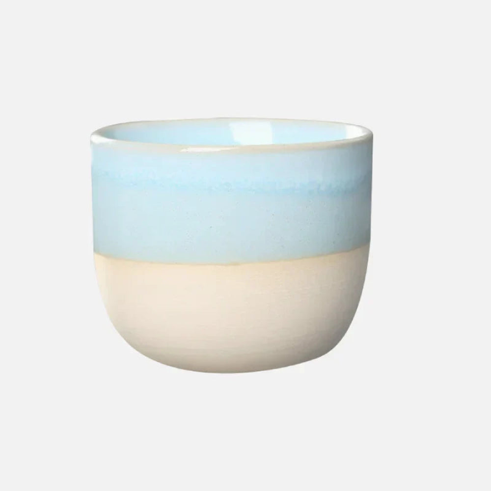 Teetasse mit Farbtropfen-Muster - Elegantes Keramik-Design