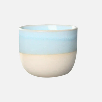 Teetasse mit Farbtropfen-Muster - Elegantes Keramik-Design