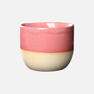 Teetasse mit Farbtropfen-Muster - Elegantes Keramik-Design