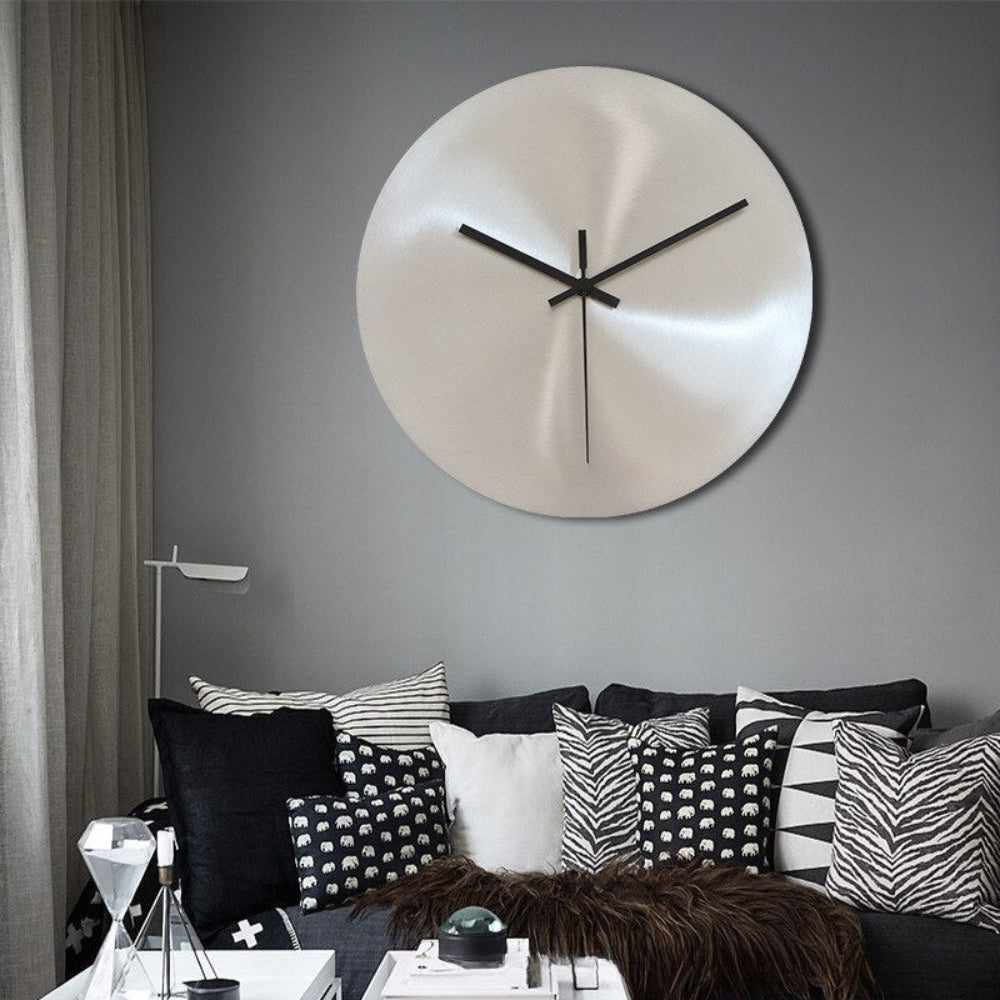 Tempoint - Moderne Wanduhr aus Edelstahl
