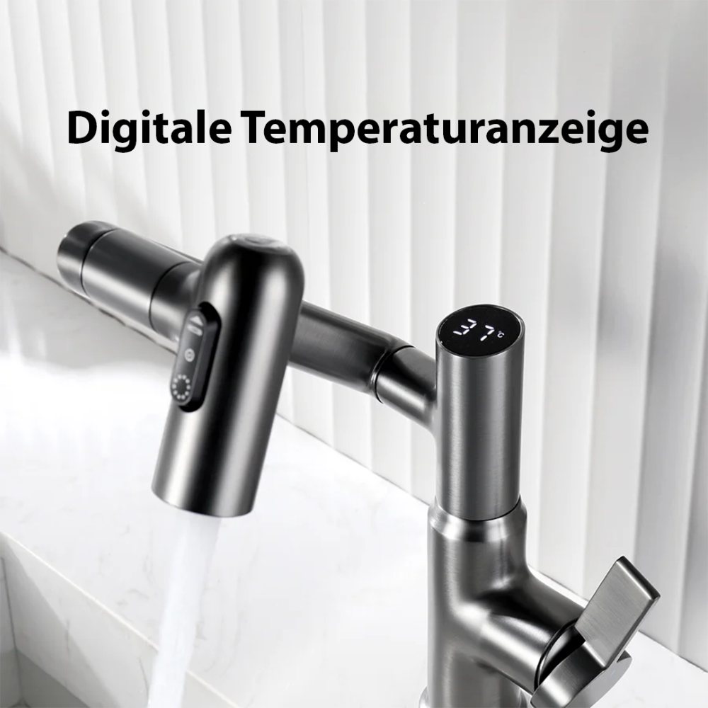 ThermoFlow - 360° Smart Faucet mit Temperaturanzeige
