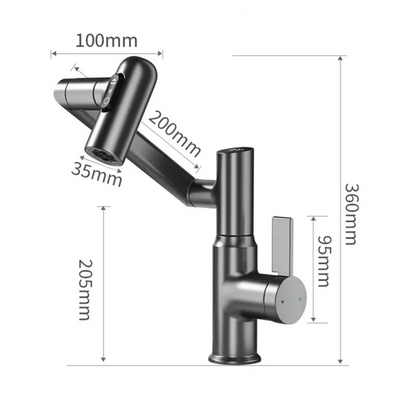 ThermoFlow - 360° Smart Faucet mit Temperaturanzeige
