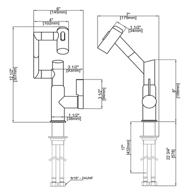 ThermoFlow - 360° Smart Faucet mit Temperaturanzeige