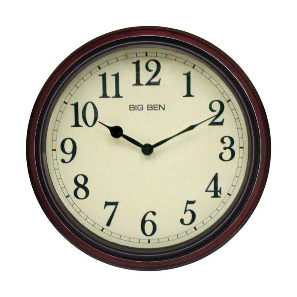 Timbrano - Wanduhr braun