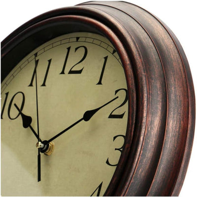 Timbrano - Wanduhr braun