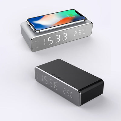 TimeCharge - LED-Wecker mit drahtlosem Ladepad