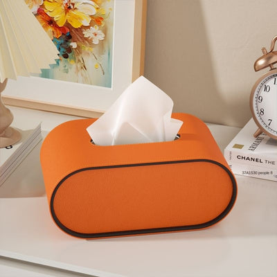 Tissura - Stilvolle Leder-Tissue-Box