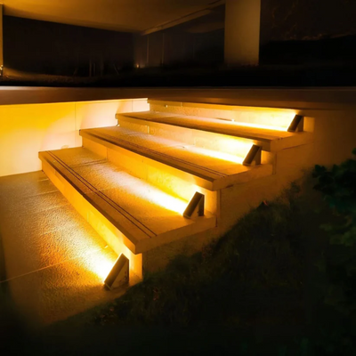 Treppenlicht - Solarbetriebene Eleganz für sicherere Treppenstufen