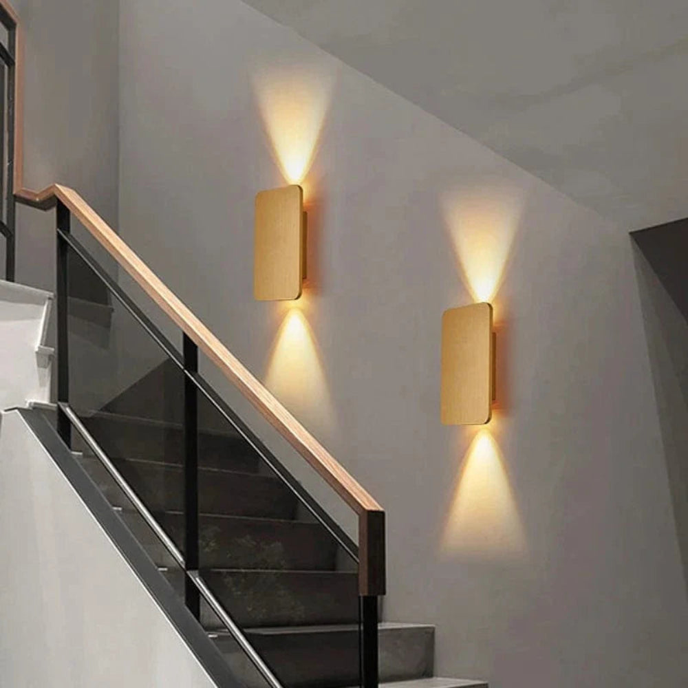 TwinRay - Moderne 6W LED-Wandleuchte mit Doppelstrahl