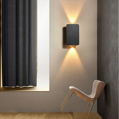 TwinRay - Moderne 6W LED-Wandleuchte mit Doppelstrahl