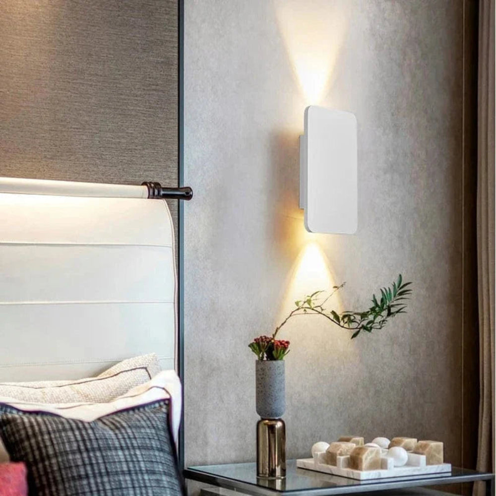 TwinRay - Moderne 6W LED-Wandleuchte mit Doppelstrahl